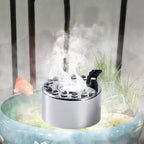 Small Ultrasonic Mist Maker Fogger – Automatic Pond Fog Machine for Garden, Pool, Fountain & Halloween Decor