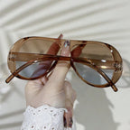 Retro Oval Sunglasses for Women Men Luxury Fashion Brand Female Sun Glasses Punk Unisex Stylish Shades UV400 Sunglasses for Men