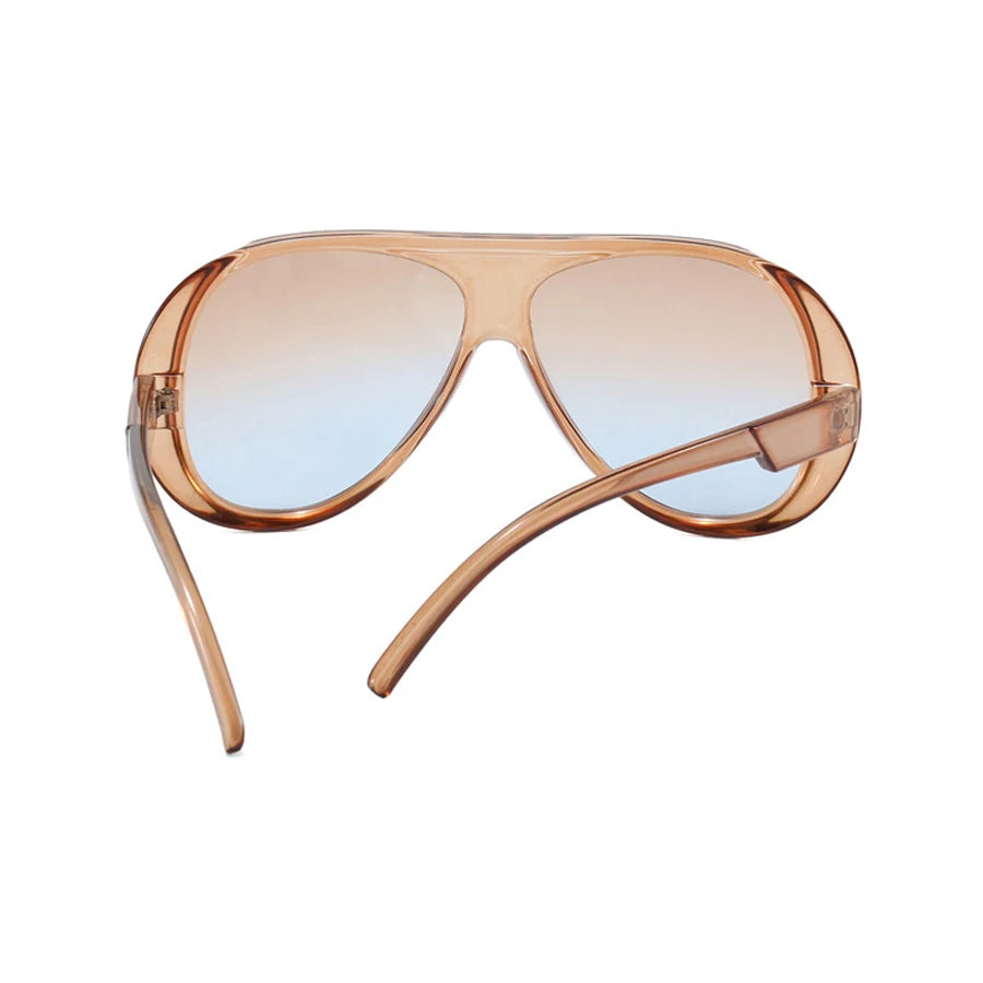 Retro Oval Sunglasses for Women Men Luxury Fashion Brand Female Sun Glasses Punk Unisex Stylish Shades UV400 Sunglasses for Men