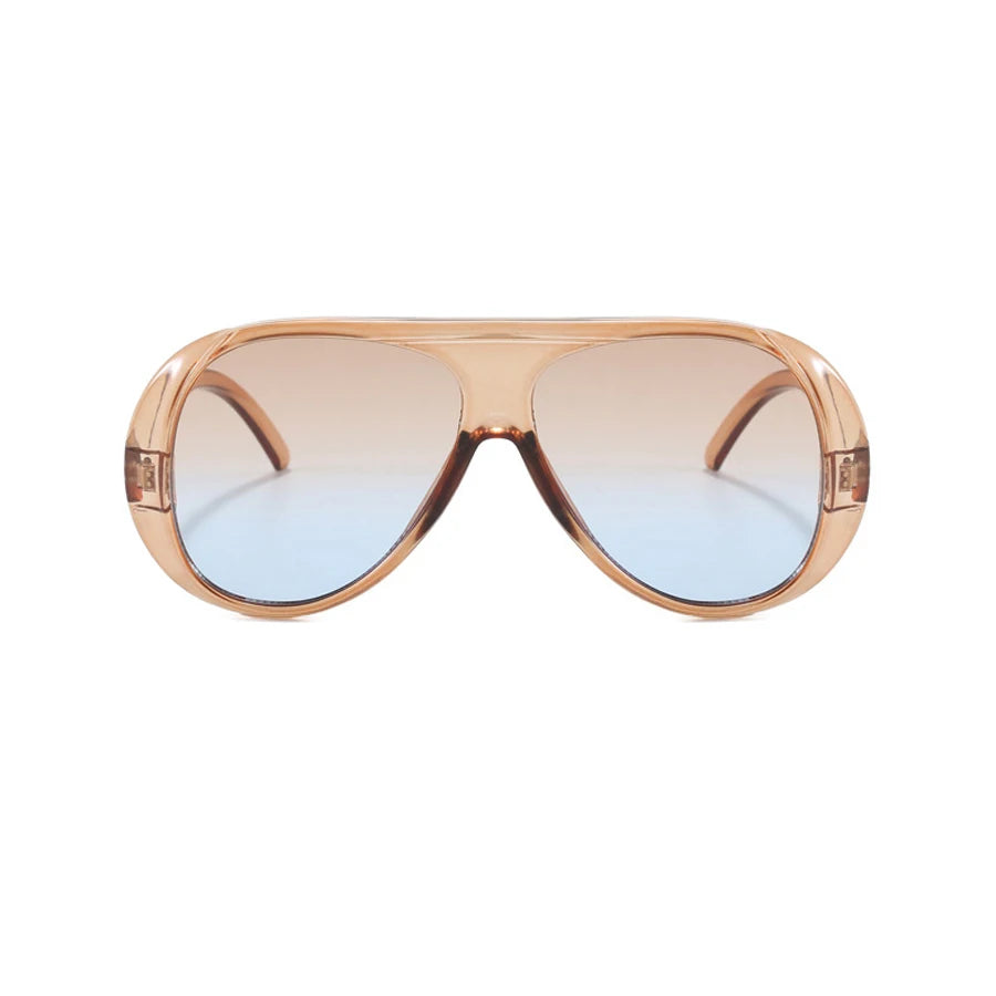Retro Oval Sunglasses for Women Men Luxury Fashion Brand Female Sun Glasses Punk Unisex Stylish Shades UV400 Sunglasses for Men