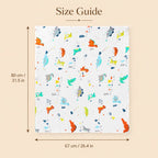 Baby Bath Towel Pure Cotton Gauze Absorbent Newborn Blanket Newborn Baby Shower Bag Children's Towel Soft