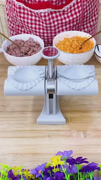 Dumpling Mould Double Head Dumpling Mold Lazy Artifact Manual Press Noodle Dumpling Maker Kitchen Accessories Dumpling Maker