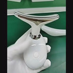 EMS Thermal Neck Lifting And Tighten Massager Electric Microcurrent Wrinkle Remover