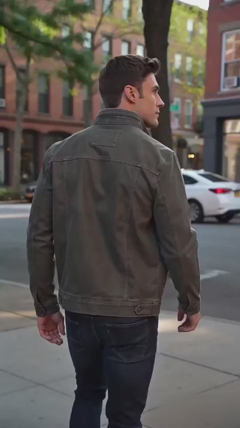 Spring Jacket Workwear Coat Men's Clothing