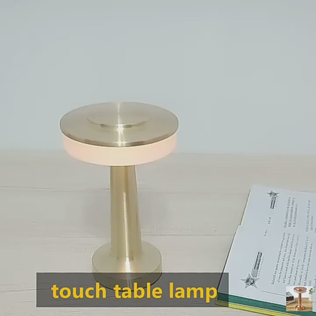 Touch Led Charging Table Lamp Creative Dining Hotel Bar Coffee Table Lamp Outdoor Night Light Living Room Decorative Desk Lamp