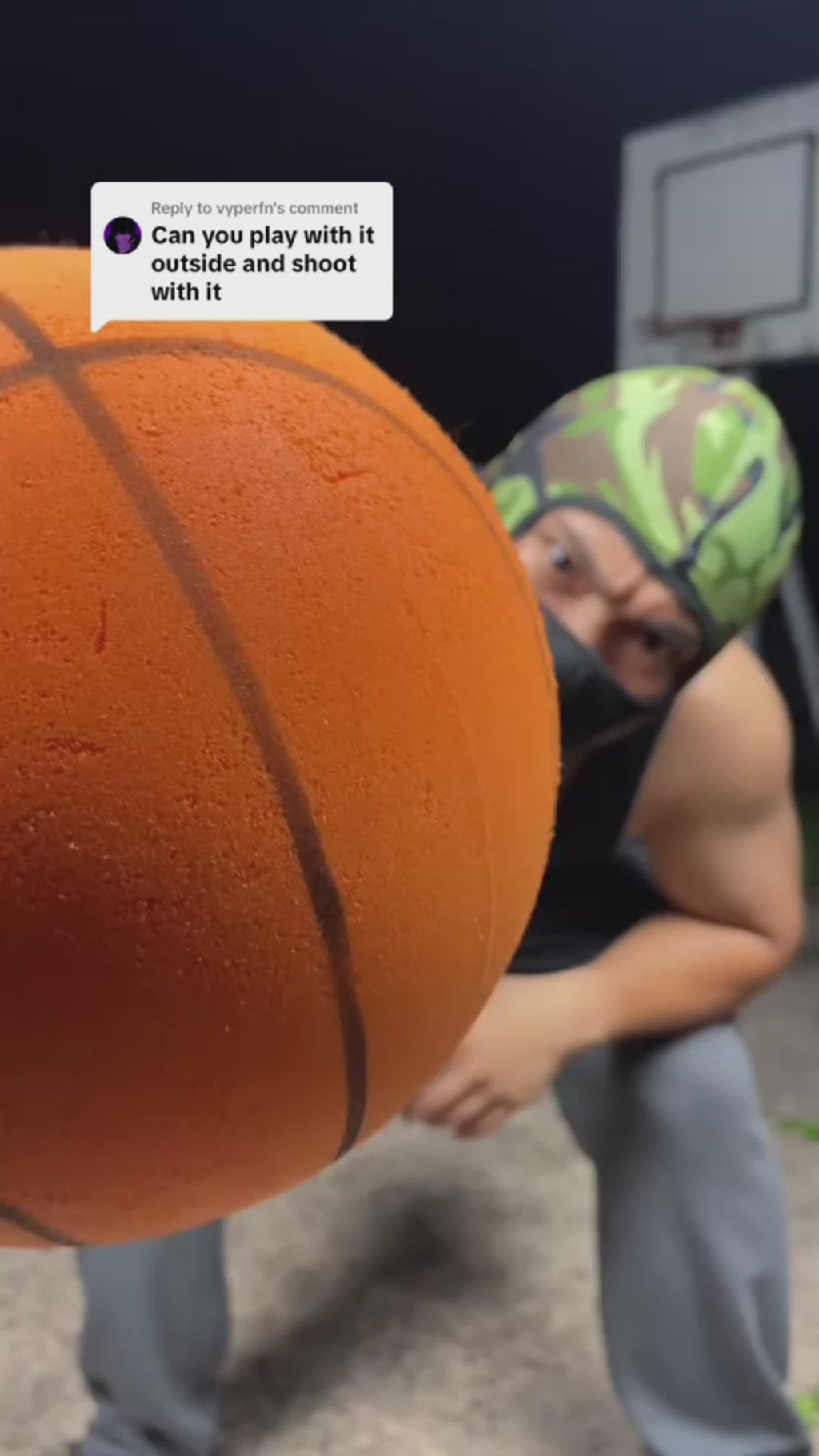 Upgraded Elastic Mute Ball Indoor Training Basketball