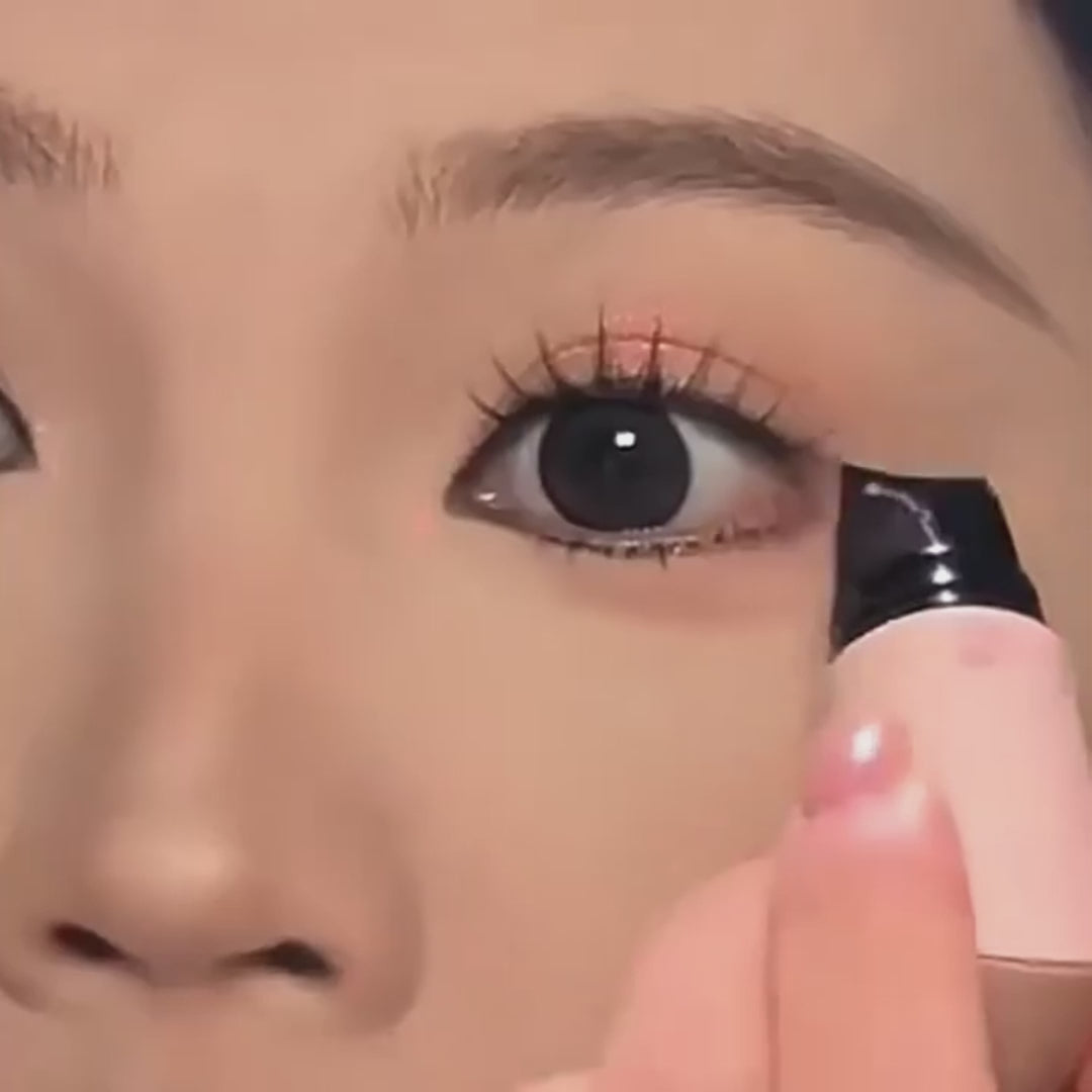 Love Eyeliner Seal Waterproof And Durable Eyeliner Stamp Pen Natural Makeup Application A Beginner's Assistant Two Steps To Create Eyeliner